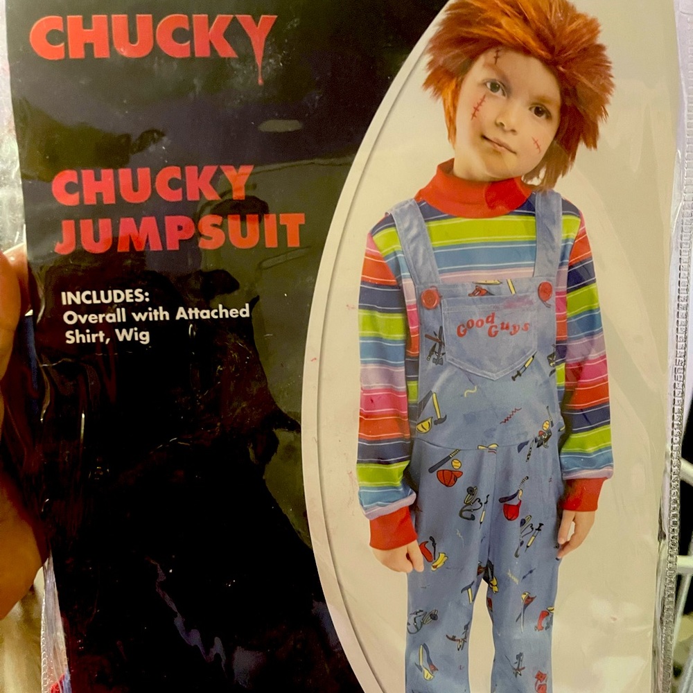 Chucky costume from Spirit, size 2t